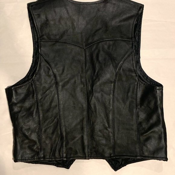 First Genuine Leather Vest Size Large - Picture 3 of 3